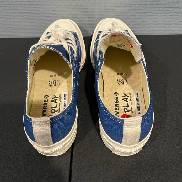 Converse Chuck Taylor All Star 70 Ox Comme des Garcons PLAY Blue Quartz - Picture 7 of 11